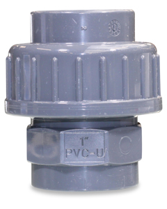 Screw union 32 x 1"fm PVC NP10